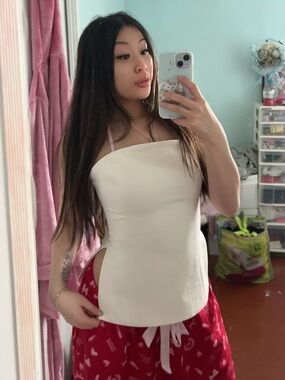 Aritzia Wilfred Posh Tube Top